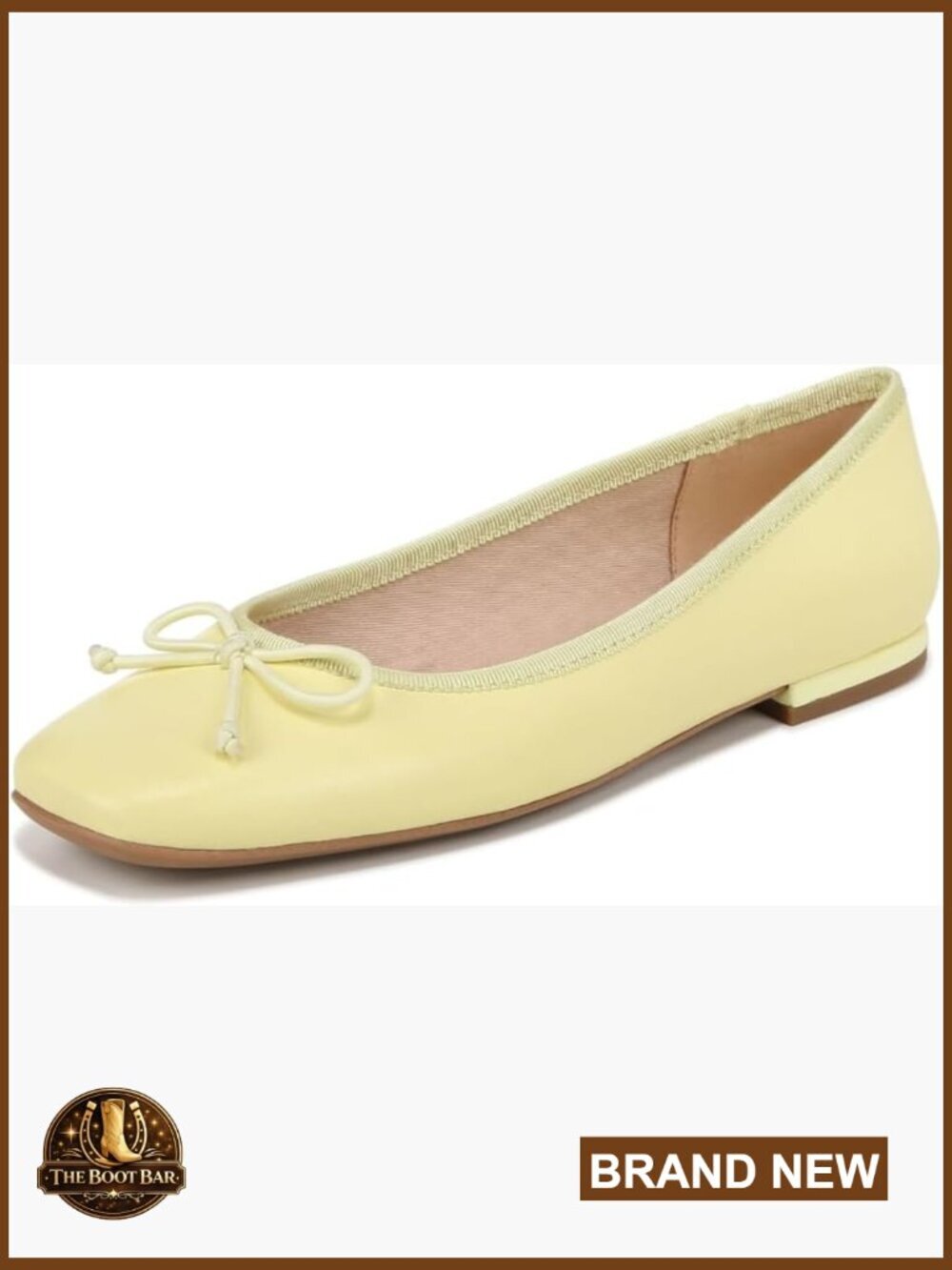 Women's Ballet Flats with Bow Detail - Slip On